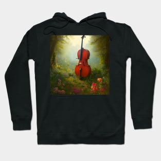 Cello in Woodland Hoodie